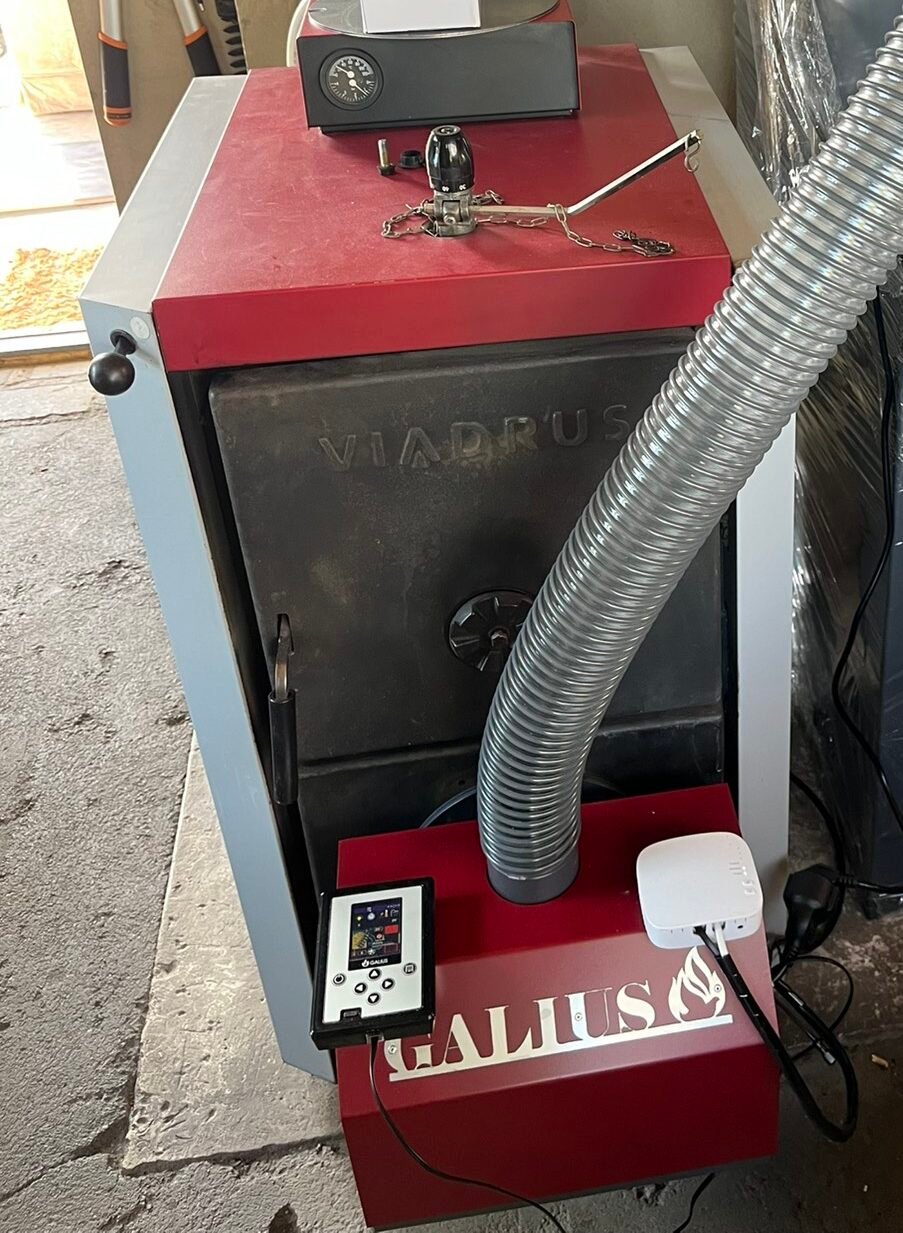 Granulių degiklis Galius 5-40kw - Image 3